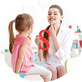 Speech Therapist With Child