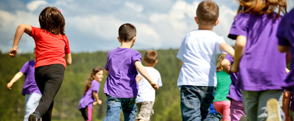 Children Running