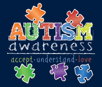 autism awareness colored puzzle pieces